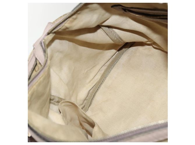 GUCCI GG Canvas Sherry Line Hand Bag 2way Beige Gold 247205 - vista 22