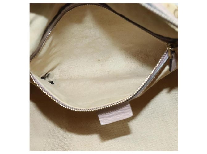 GUCCI GG Canvas Sherry Line Hand Bag 2way Beige Gold 247205 - vista 23
