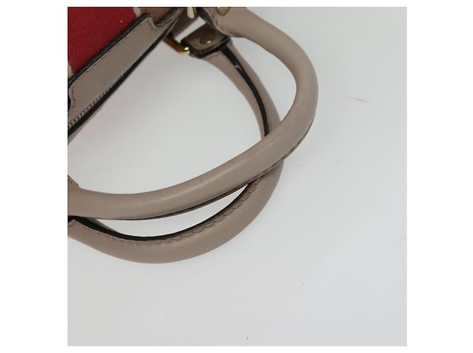 GUCCI GG Canvas Sherry Line Hand Bag 2way Beige Gold 247205 - vista 7
