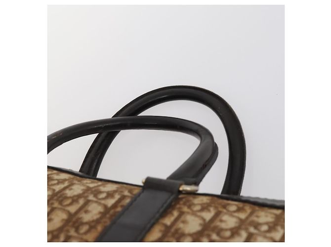 Christian Dior Trotter Canvas Boston Bag Brown - vista 8