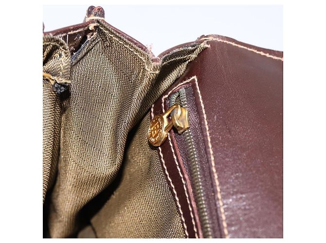FENDI Zucca Canvas Mamma Baguette Shoulder Bag Brown Gold Tone - vista 21