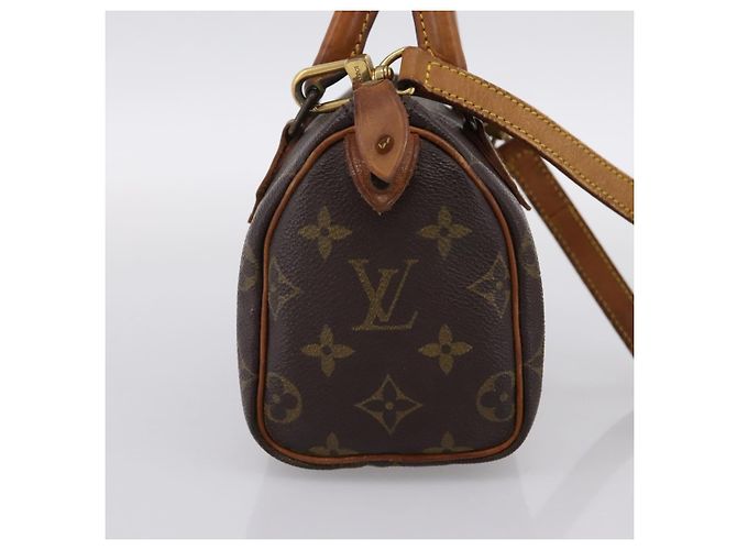 LOUIS VUITTON Monogram Mini Speedy Bandouliere Japon 88 M99014 LV - vista 3