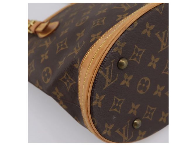 LOUIS VUITTON Bolsa de Ombro Monogram Bucket PM M42238 LV - vista 14