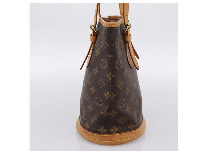 LOUIS VUITTON Bolsa de Ombro Monogram Bucket PM M42238 LV - vista 3