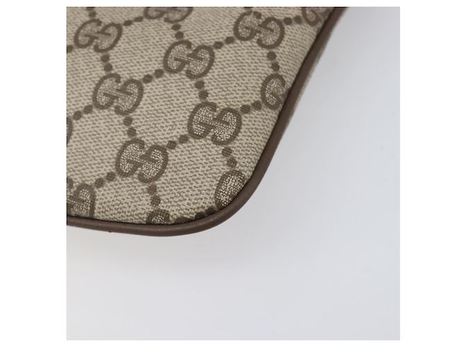 GUCCI GG Supreme Web Sherry Line Bag PVC Beige Gold 904 02 047 - vista 10