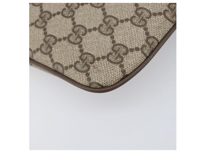 GUCCI GG Supreme Web Sherry Line Bag PVC Beige Gold 904 02 047 - vista 11