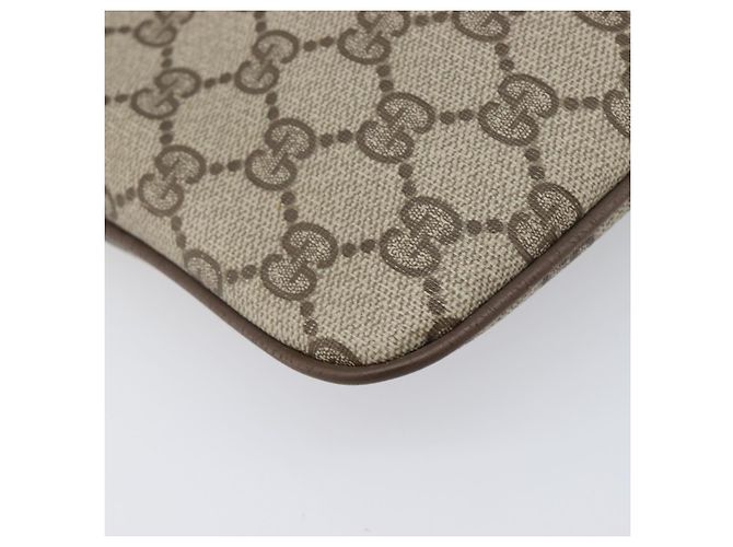 GUCCI GG Supreme Web Sherry Line Bag PVC Beige Gold 904 02 047 - vista 13