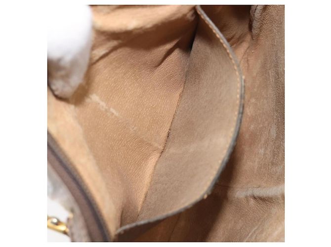 GUCCI GG Supreme Web Sherry Line Bag PVC Beige Gold 904 02 047 - vista 21