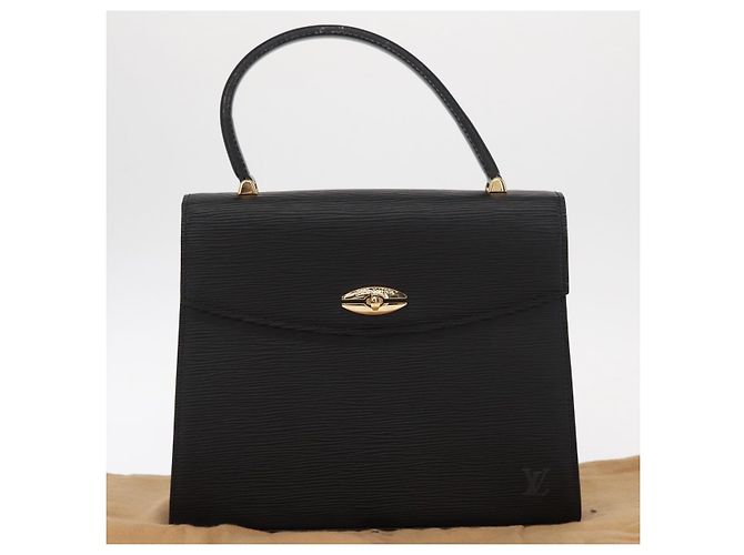 LOUIS VUITTON Epi Malesherbes Hand Bag Black M52372 LV - vista 12