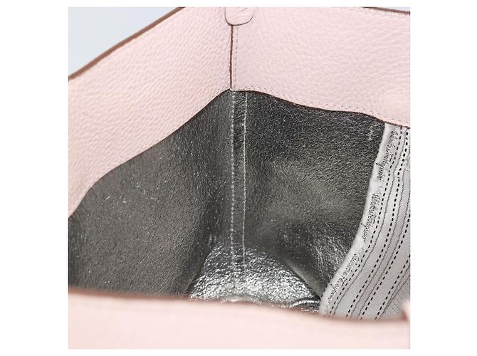 Salvatore Ferragamo Gancini Tote Bag Leather Pink Gold - vista 21