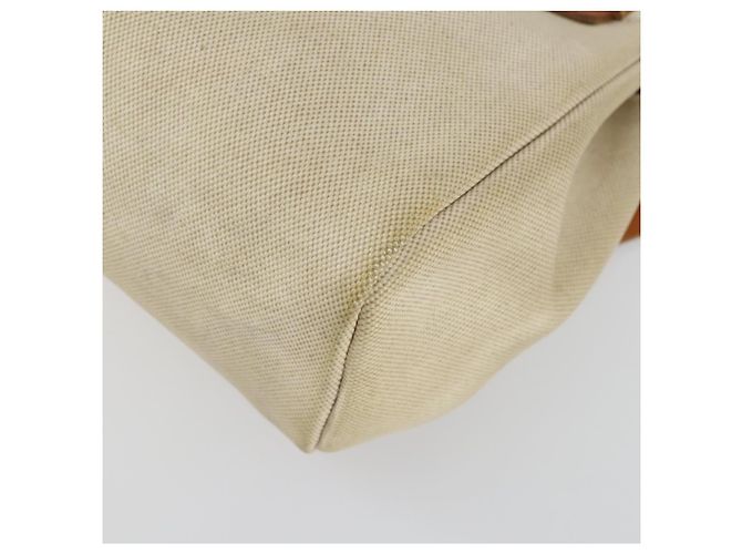 Hermès HERMES Herbag Ad PM Mochila Canvas Cuero 2way Beige Silver - vista 15