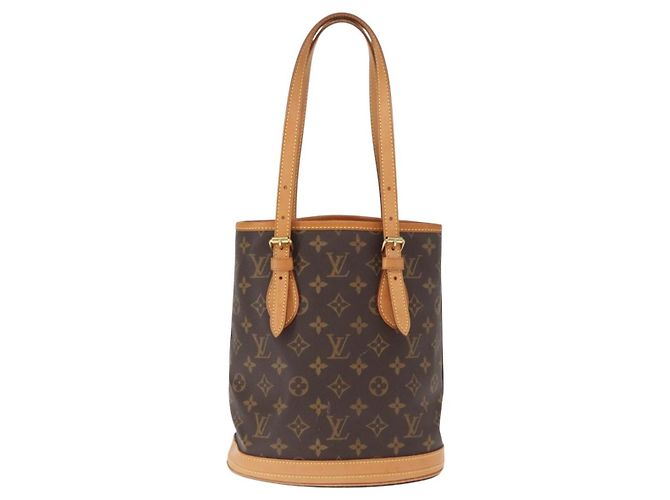 LOUIS VUITTON Monogram Bucket PM Shoulder Bag M42238 LV - vue 2