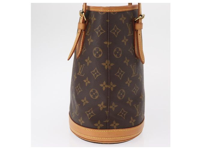 LOUIS VUITTON Monogram Bucket PM Shoulder Bag M42238 LV - vue 4