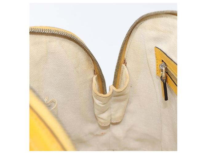 GUCCI Micro GG Hand Bag Patent 2way Yellow Gold Tone 809617 - vista 29