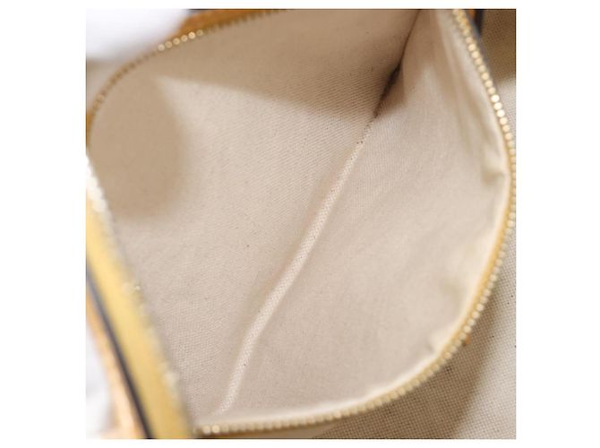 GUCCI Micro GG Hand Bag Patent 2way Yellow Gold Tone 809617 - vista 31