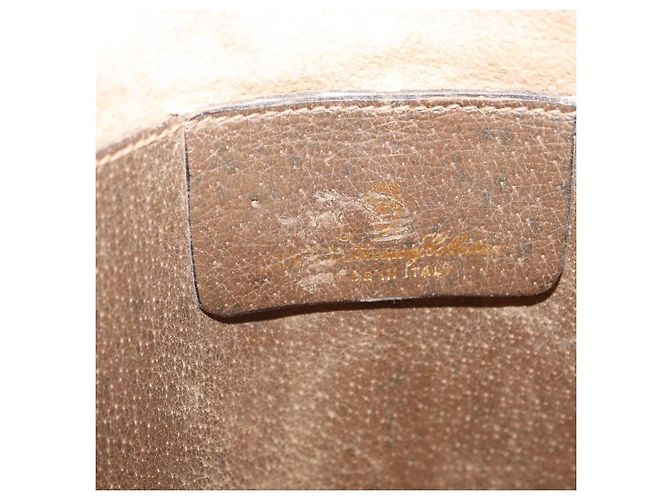 GUCCI GG Supreme Web Sherry Line Bag PVC Beige Gold 904 02 047 - vista 18