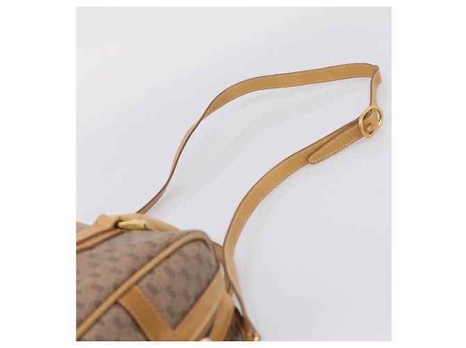 GUCCI Micro GG Supreme Hand Bag PVC 2way Beige Gold 67 02 4422 - vista 15