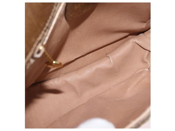 GUCCI Shoulder Bag Canvas Beige Gold Tone 007 115 0074 - vista 11