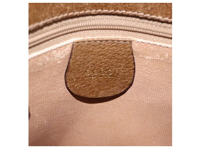 GUCCI Shoulder Bag Canvas Beige Gold Tone 007 115 0074 - vista 24