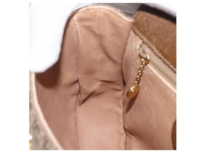 GUCCI Shoulder Bag Canvas Beige Gold Tone 007 115 0074 - vista 26