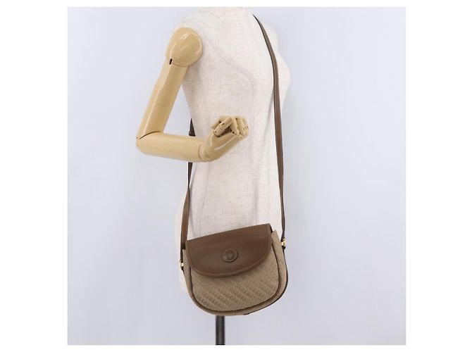 GUCCI Shoulder Bag Canvas Beige Gold Tone 007 115 0074 - vista 29