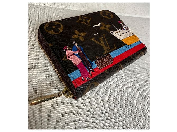 Louis Vuitton Monogram Zippy Coin Wallet - view 3