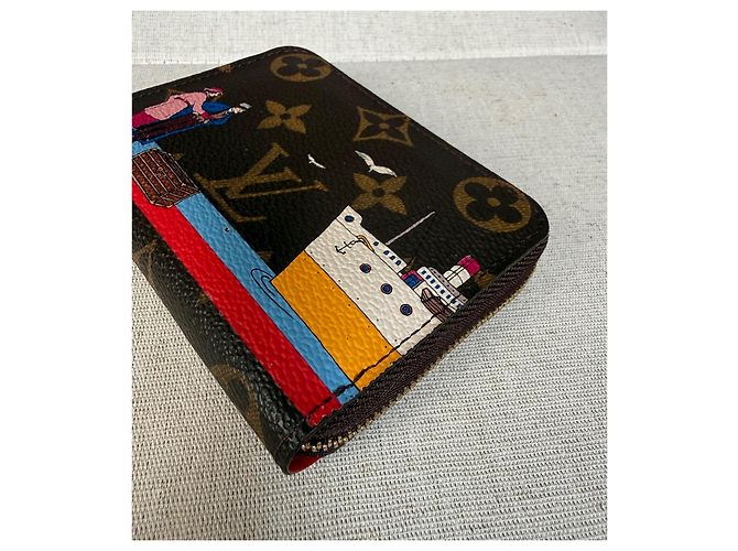 Louis Vuitton Monogram Zippy Coin Wallet - view 4