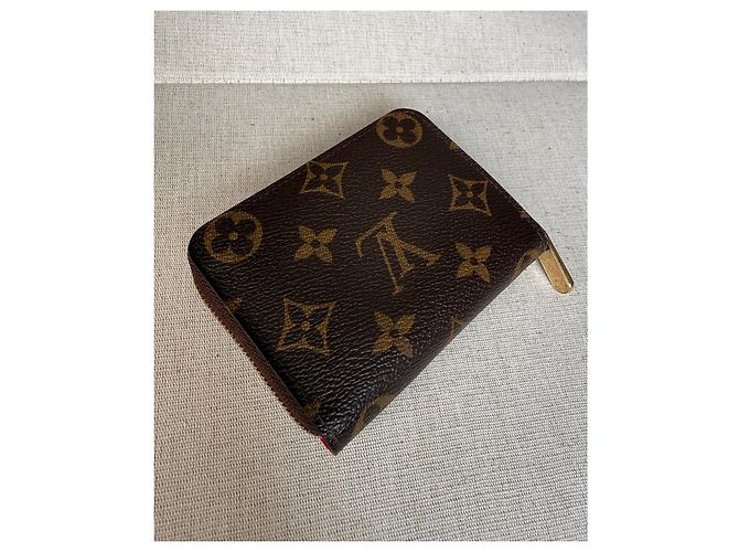 Louis Vuitton Monogram Zippy Coin Wallet - view 6
