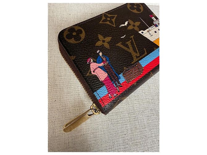 Louis Vuitton Monogram Zippy Coin Wallet - view 8