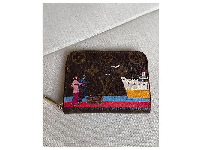 Louis Vuitton Monogram Zippy Coin Wallet - view 9