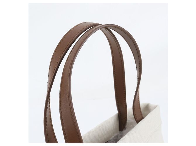 Bally Leather Canvas Tote Bag - view 2