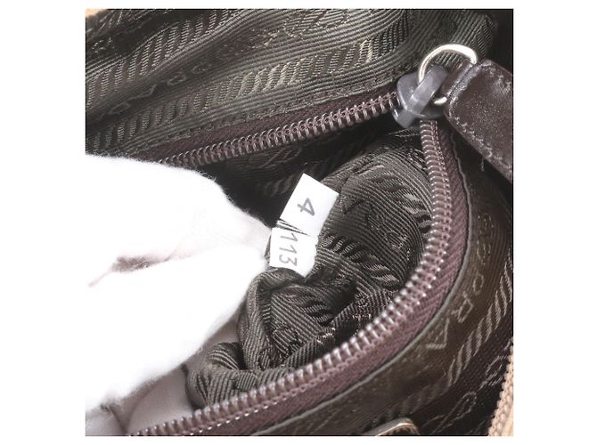 Prada Tote Schultertasche Braun - Ansicht 9