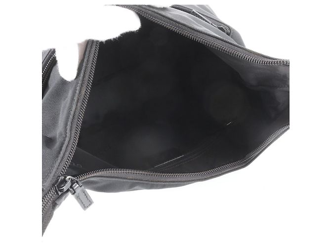 Borsa a tracolla Gucci in pelle e nylon - vista 7