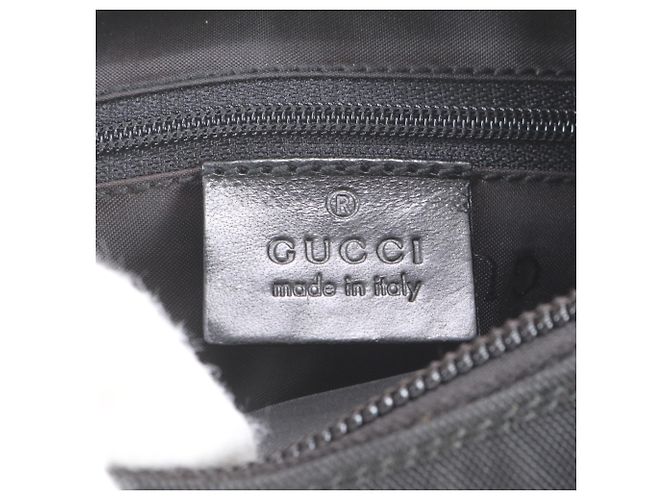 Borsa a tracolla Gucci in pelle e nylon - vista 8