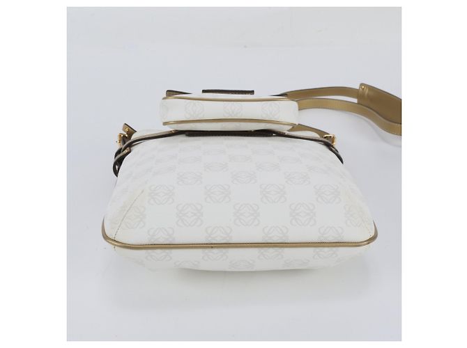 Bolsa de Ombro em Couro Loewe Anagram Repeat - vista 5