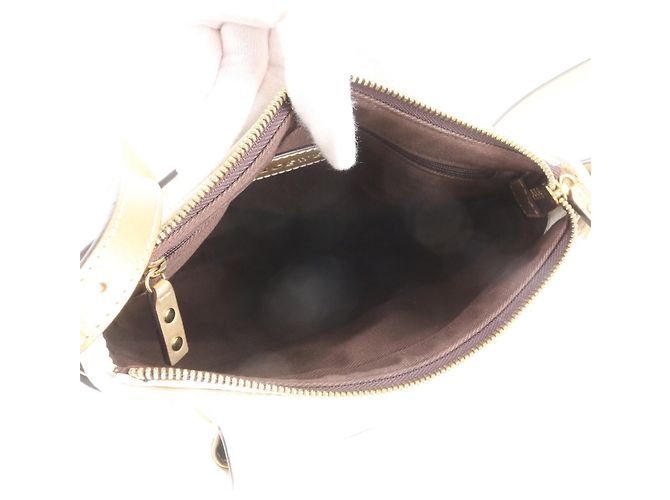 Bolsa de Ombro em Couro Loewe Anagram Repeat - vista 7