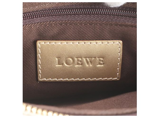Bolsa de Ombro em Couro Loewe Anagram Repeat - vista 8