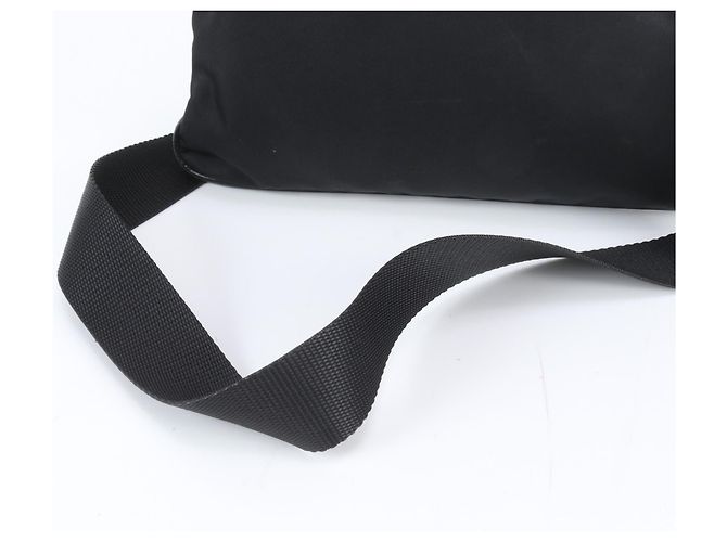 Borsa a tracolla in pelle e nylon Tessuto con logo triangolare Prada - vista 2