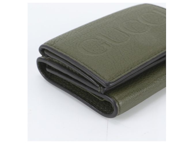 Gucci Leather Tri-fold Wallet - view 5