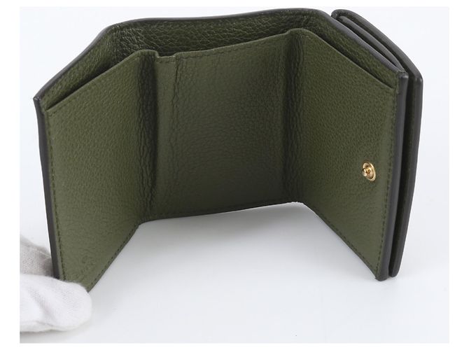 Gucci Leather Tri-fold Wallet - view 6