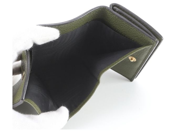 Gucci Leather Tri-fold Wallet - view 7