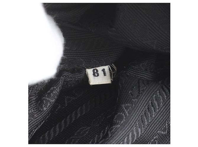 Prada Tessuto Nylon Triangle Logo Backpack/Shoulder Bag - view 10
