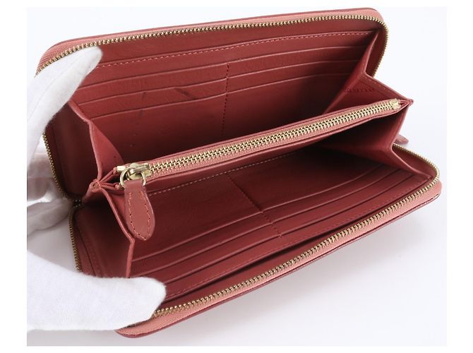 Cartera larga Burberry Nova Check de cuero y lona - vista 6