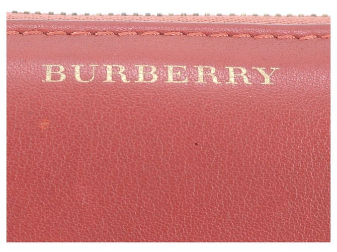 Cartera larga Burberry Nova Check de cuero y lona - vista 8