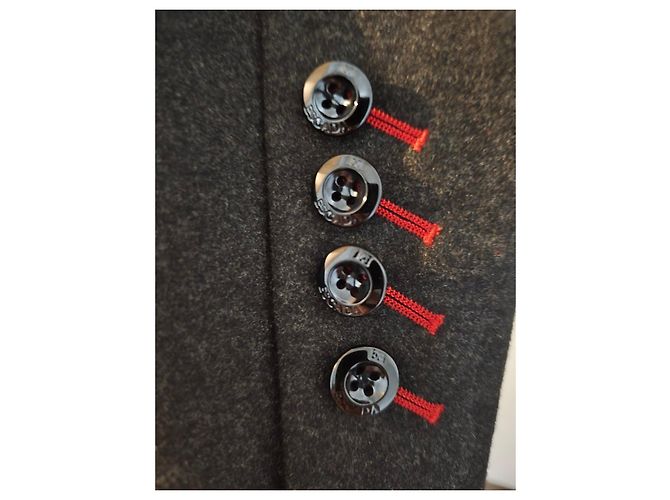 Escada grey wool blazer jacket - view 5