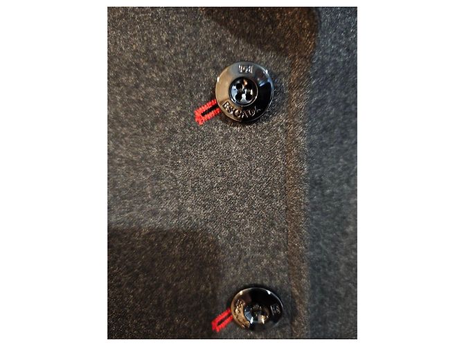 Escada grey wool blazer jacket - view 9