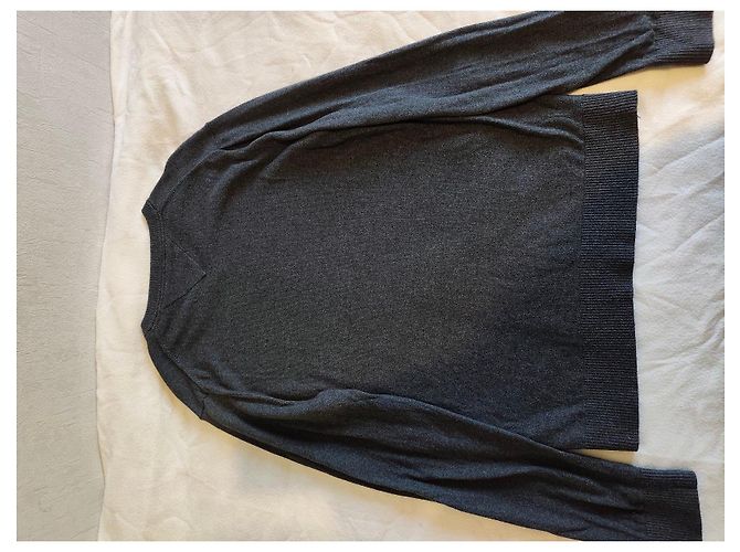 Tommy Hilfiger cotton cashmere sweater grey - view 3