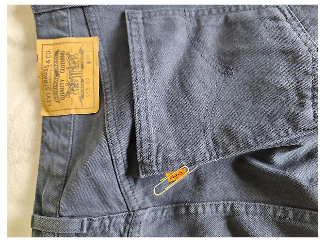 Vaqueros Levi's 615 Orange Tab Azul Marino - vista 2