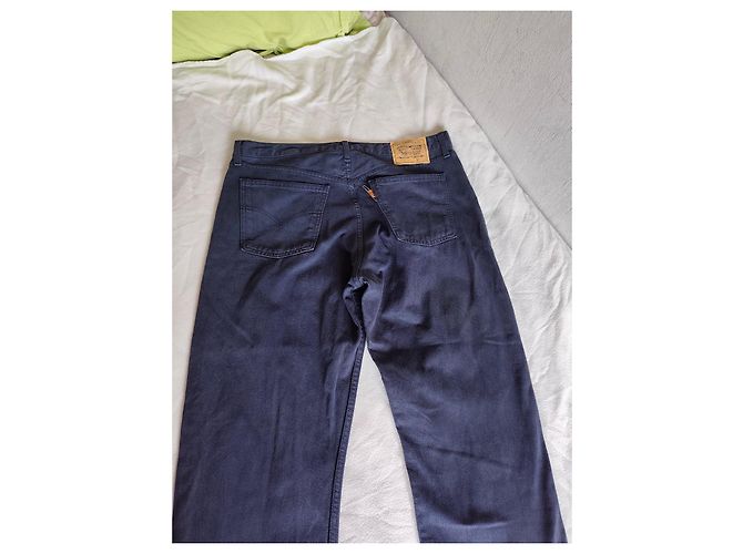 Vaqueros Levi's 615 Orange Tab Azul Marino - vista 3