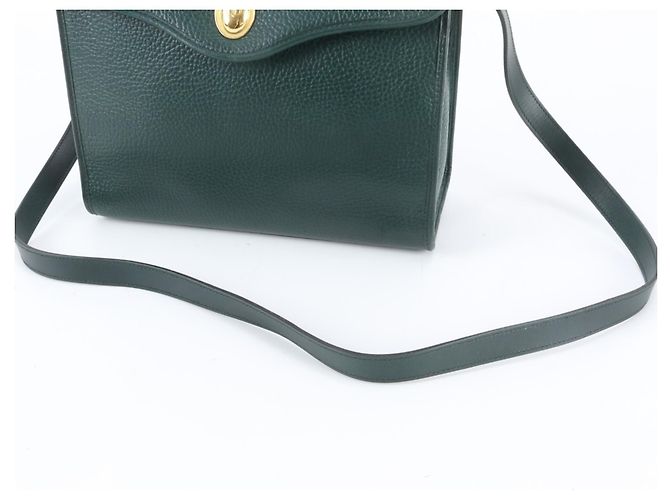 Borsa 2-Way in pelle verde Christian Dior - vista 3